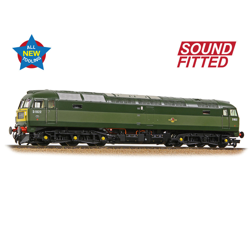 Bachmann 35-410ASF Class 47/0 D1922 BR Two-Tone Green (Small Yellow Panels)  OO Gauge *PRE ORDER £301.71*