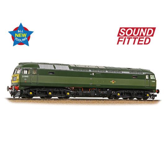 Bachmann 35-410BSF Class 47/0 D1940 BR Two-Tone Green (Small Yellow Panels)  OO Gauge *PRE ORDER £301.71*