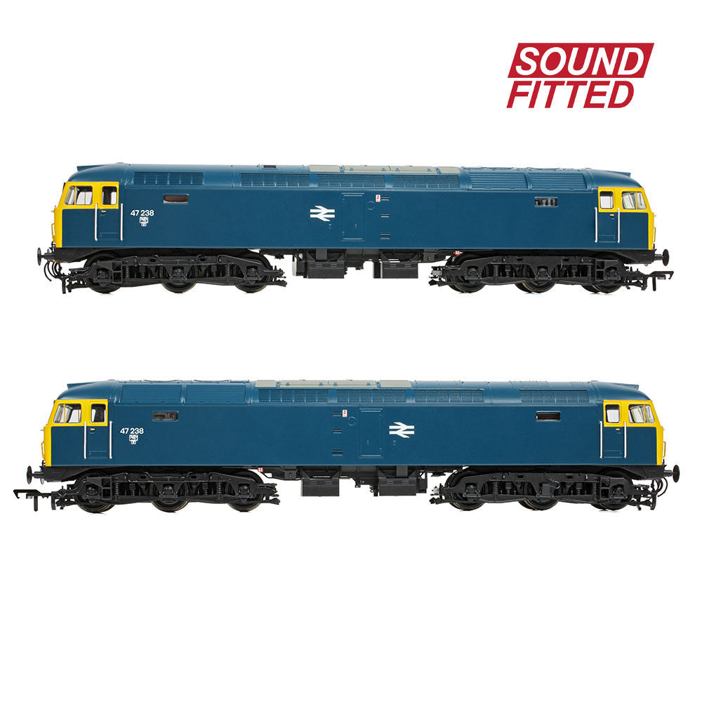 Bachmann 35-411BSF Class 47/0 47238 BR Blue  OO Gauge *PRE ORDER £301.71*