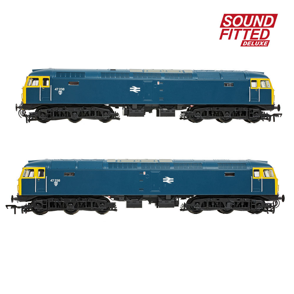 Bachmann 35-411BSFX Class 47/0 47238 BR Blue  OO Gauge *PRE ORDER £335.71*