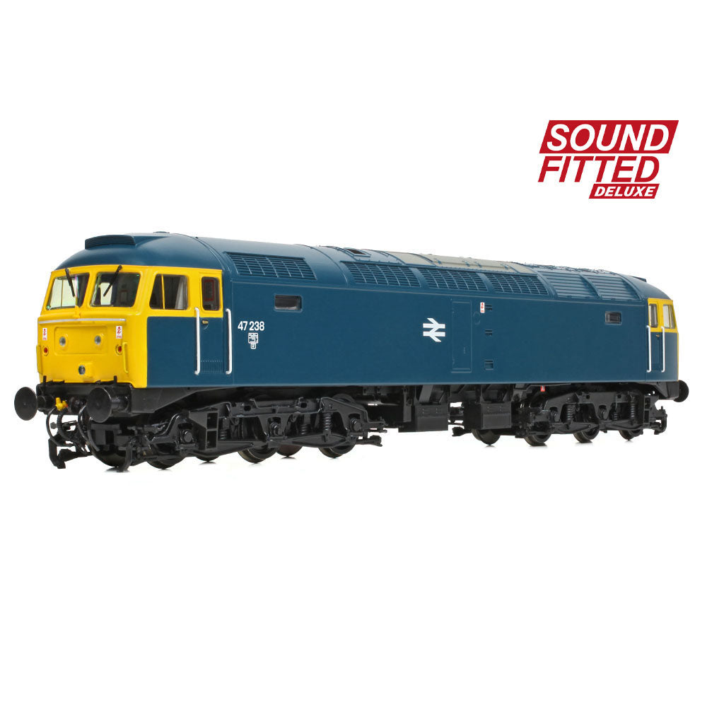 Bachmann 35-411BSFX Class 47/0 47238 BR Blue  OO Gauge *PRE ORDER £335.71*
