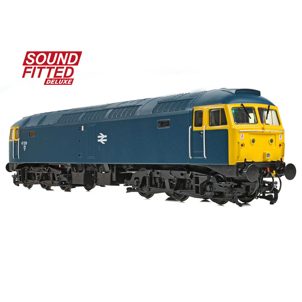 Bachmann 35-411BSFX Class 47/0 47238 BR Blue  OO Gauge *PRE ORDER £335.71*