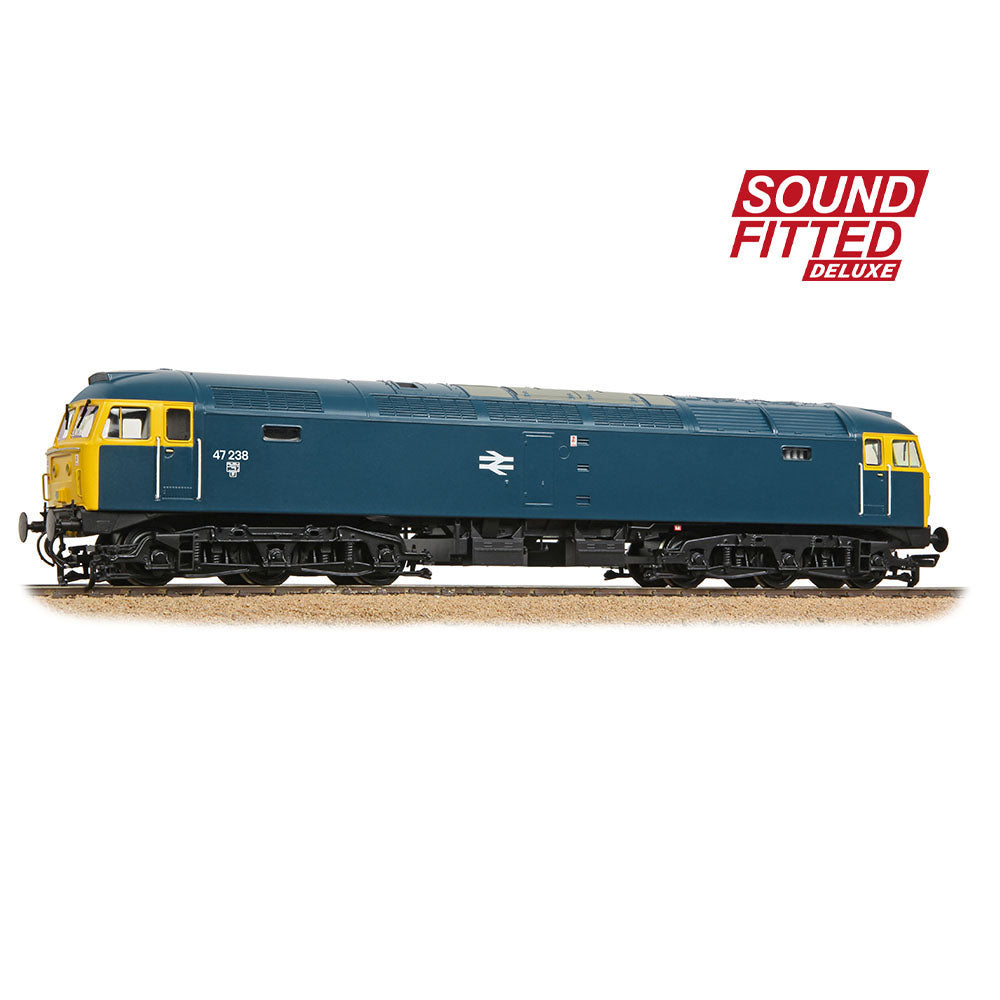 Bachmann 35-411BSFX Class 47/0 47238 BR Blue  OO Gauge *PRE ORDER £335.71*