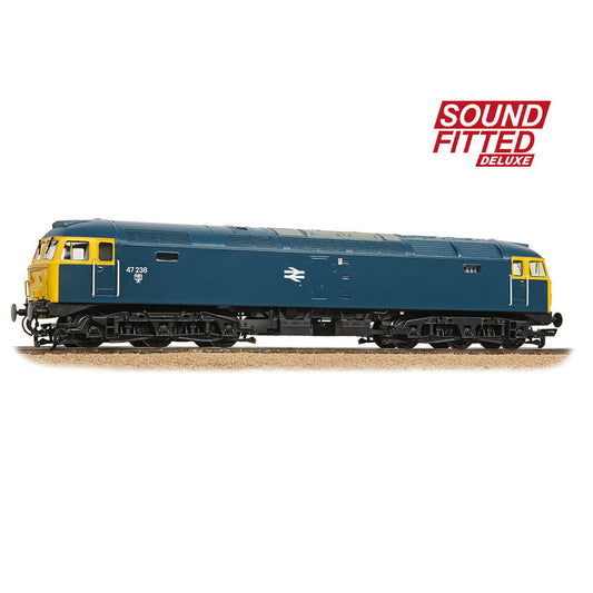 Bachmann 35-411BSFX Class 47/0 47238 BR Blue  OO Gauge *PRE ORDER £335.71*