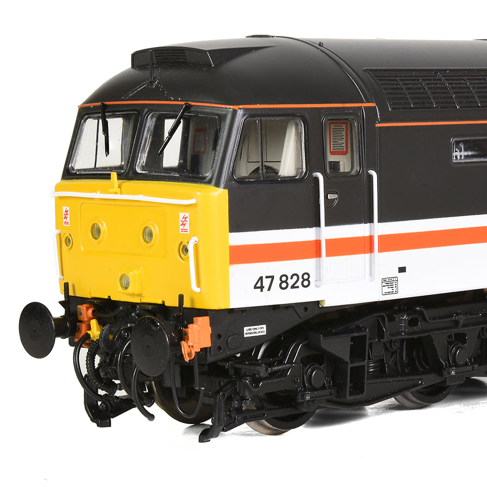Bachmann 35-413 Class 47/4 47828 BR InterCity (Swallow), OO Gauge *LAST FEW*