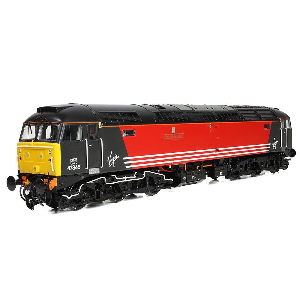 Bachmann 35-415KSF Class 47/4 Diesel 47 845 County of Kent, Virgin Trains, OO Gauge (DCC SOUND) *LAST FEW*