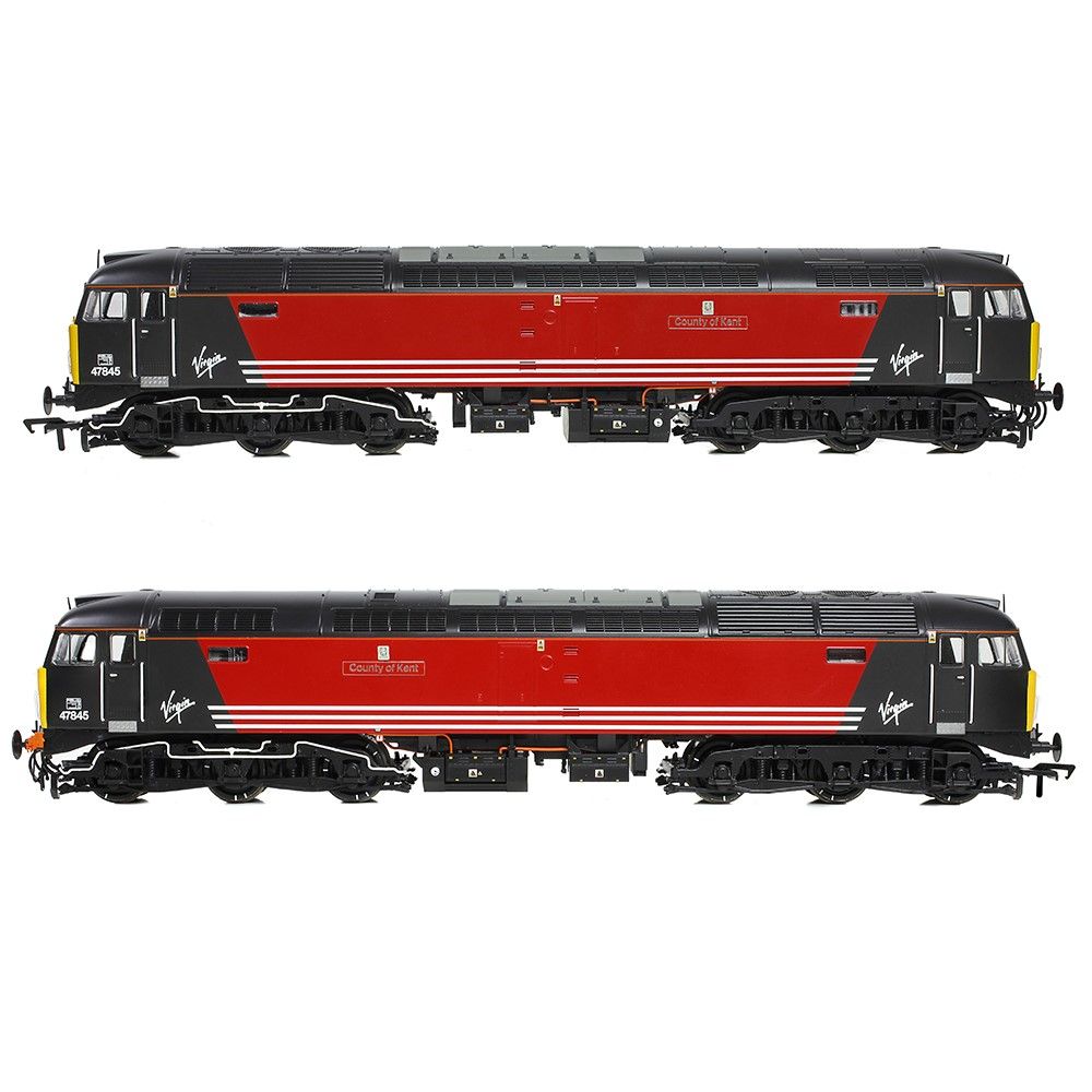 Bachmann 35-415KSF Class 47/4 Diesel 47 845 County of Kent, Virgin Trains, OO Gauge (DCC SOUND) *LAST FEW*