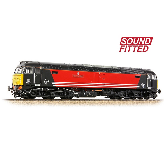 Bachmann 35-415KSF Class 47/4 Diesel 47 845 County of Kent, Virgin Trains, OO Gauge (DCC SOUND) *LAST FEW*