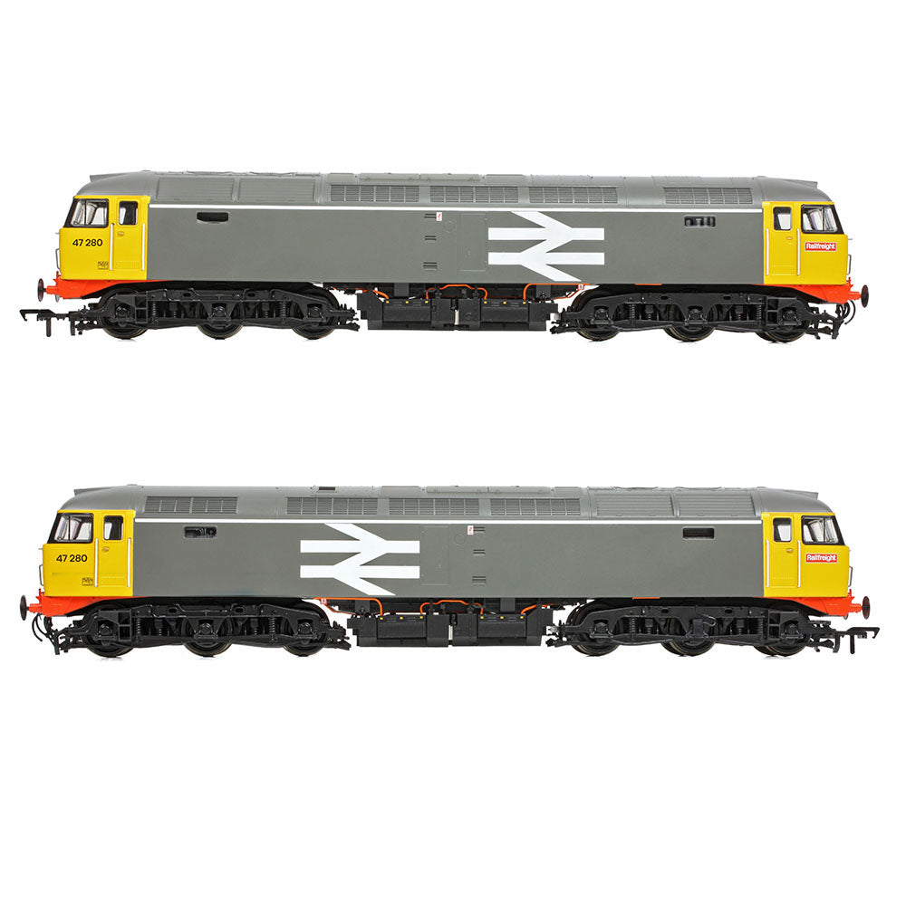 Bachmann 35-416 Class 47/0 47280 BR Railfreight Grey OO Gauge *PRE ORDER £203.96*