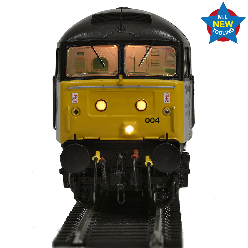Bachmann 35-418 Class 47/0 47004 BR Railfreight Construction Sector, OO Gauge *LAST FEW*