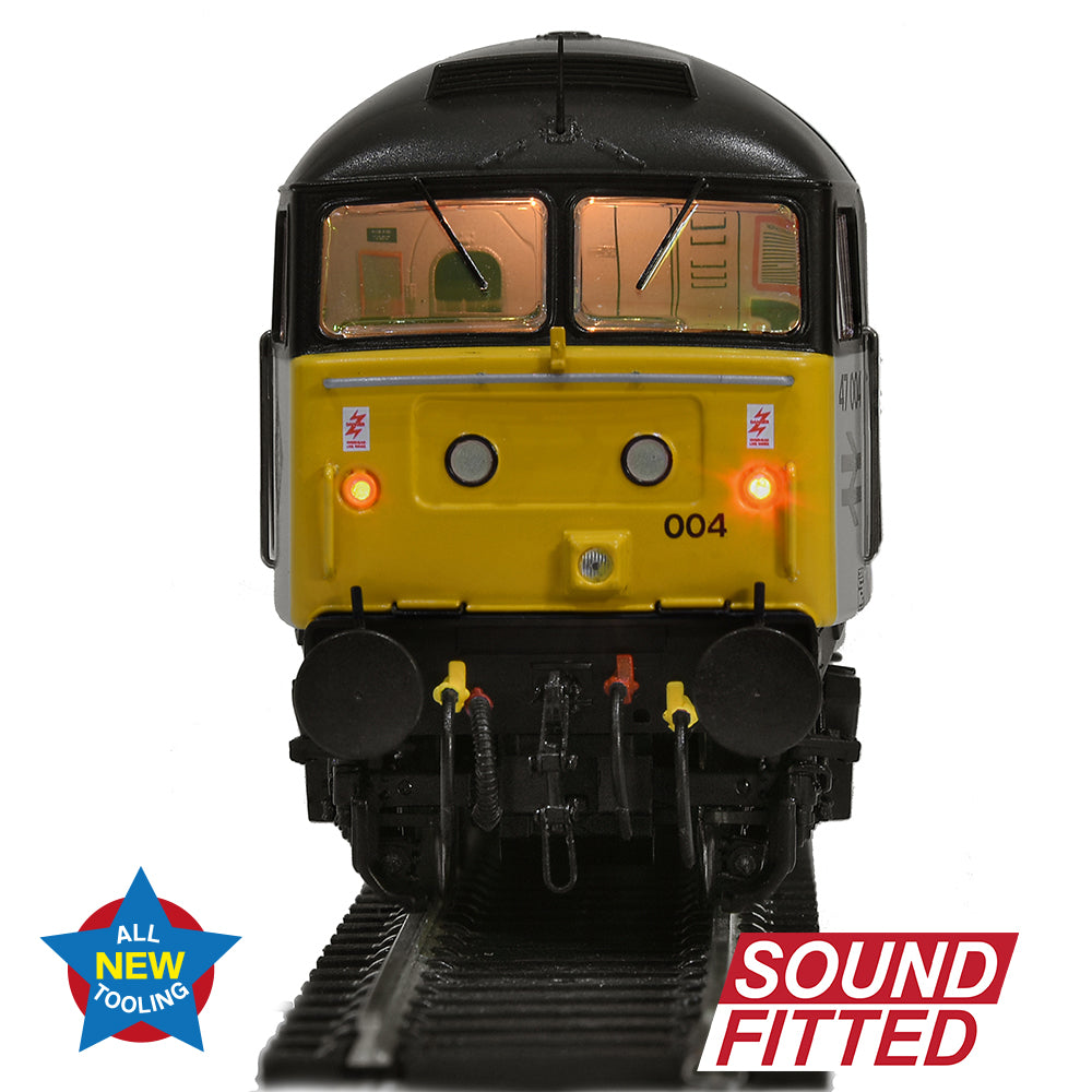Bachmann 35-418SF Class 47/0 47004 BR Railfreight Construction Sector, OO Gauge