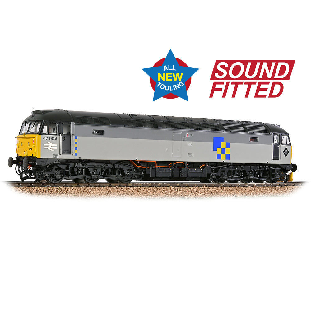 Bachmann 35-418SF Class 47/0 47004 BR Railfreight Construction Sector, OO Gauge