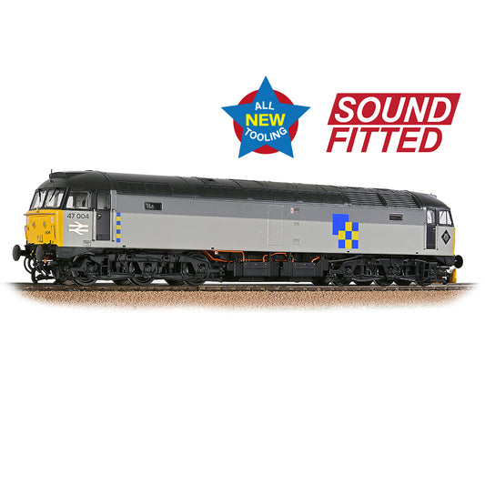 Bachmann 35-418SF Class 47/0 47004 BR Railfreight Construction Sector, OO Gauge