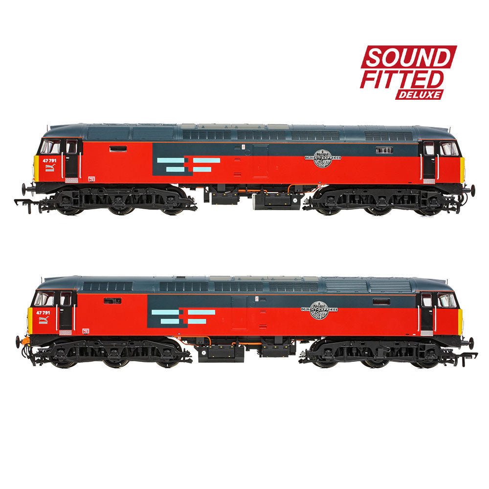 Bachmann 35-429SFX Class 47/7 47791 'Venice Simplon Orient Express' Rail Express Systems  OO Gauge *PRE ORDER £335.71*