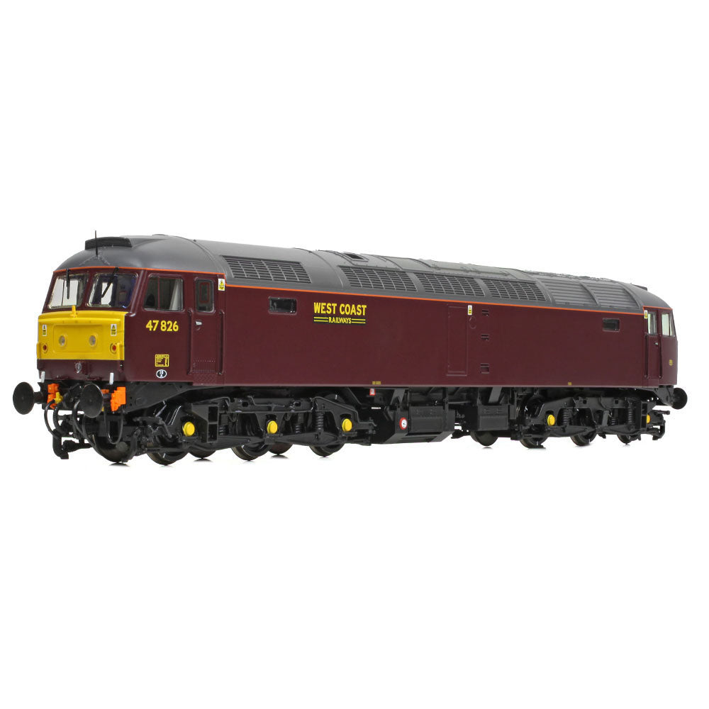 Bachmann 35-431 Class 47/4 47826 WCRC Maroon OO Gauge *PRE ORDER £203.96*