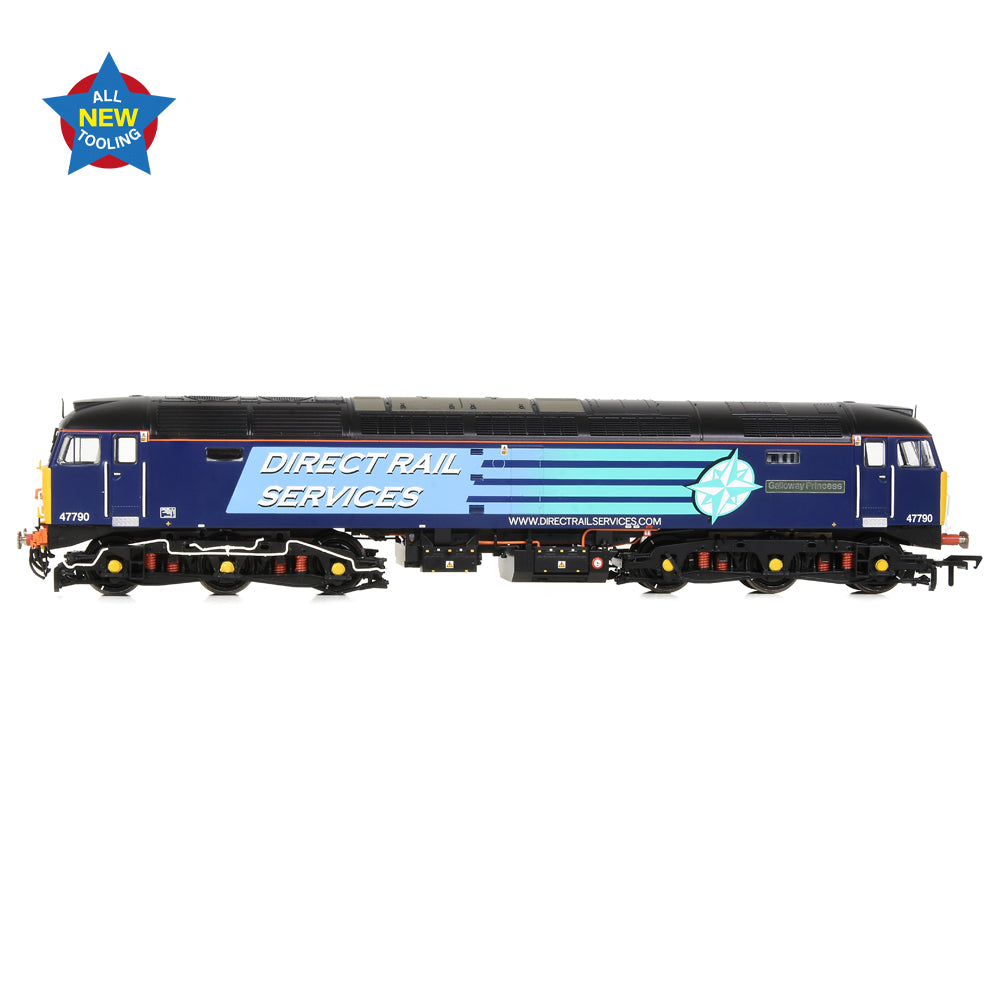 Bachmann 35-432 Class 47/7 47790 'Galloway Princess' DRS Compass, OO Gauge