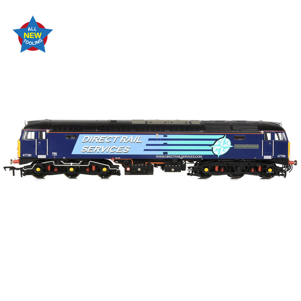 Bachmann 35-432 Class 47/7 47790 'Galloway Princess' DRS Compass, OO Gauge