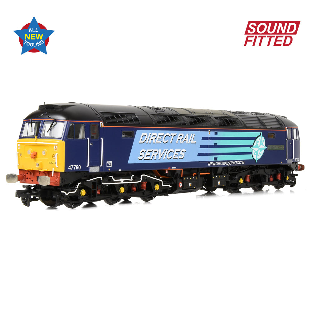 Bachmann 35-432SF Class 47/7 47790 'Galloway Princess' DRS Compass SOUND, OO Gauge