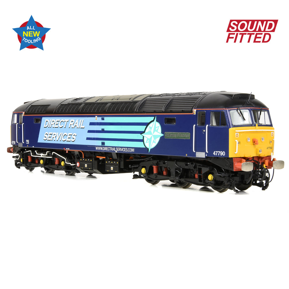 Bachmann 35-432SF Class 47/7 47790 'Galloway Princess' DRS Compass SOUND, OO Gauge