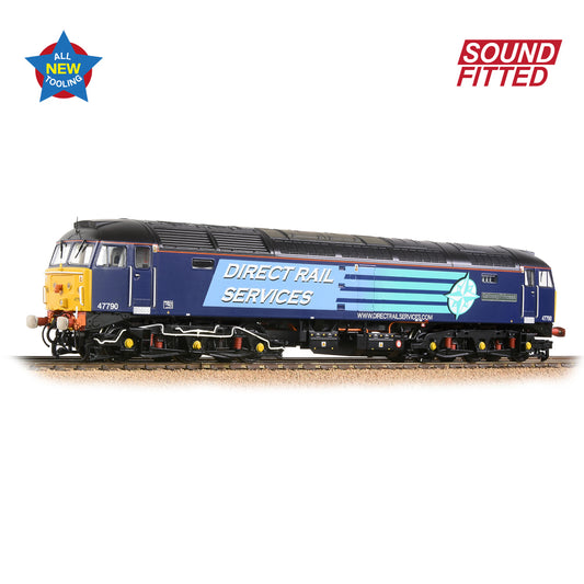 Bachmann 35-432SF Class 47/7 47790 'Galloway Princess' DRS Compass SOUND, OO Gauge