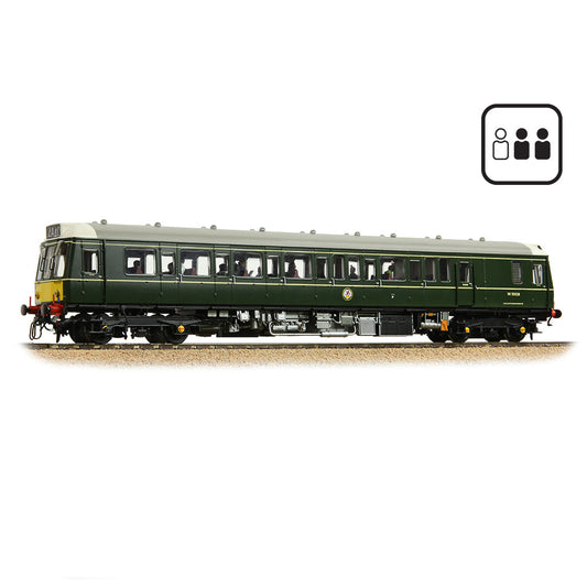 Bachmann 35-528PF Class 121 Single-Car DMU W55028 BR Green (SYP) [PF], OO Gauge