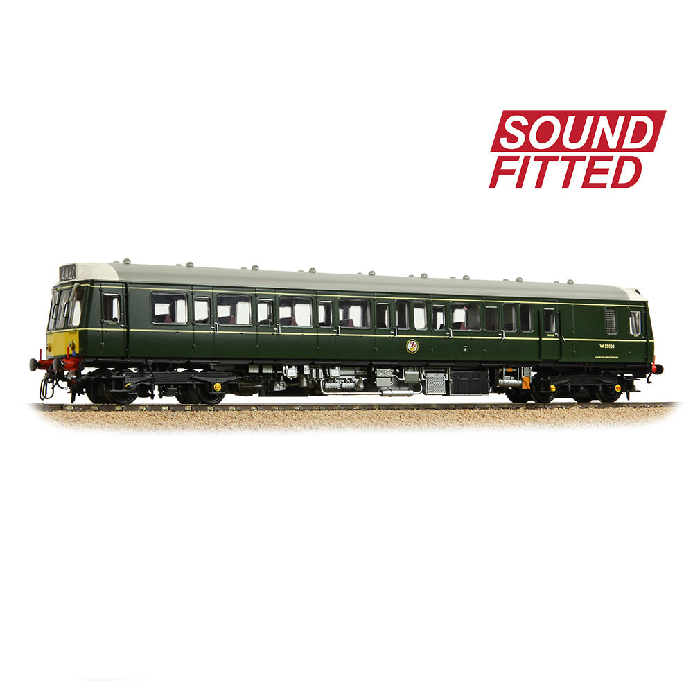 Bachmann 35-528SF Class 121 Single-Car DMU W55028 BR Green (SYP), OO Gauge *LAST FEW*