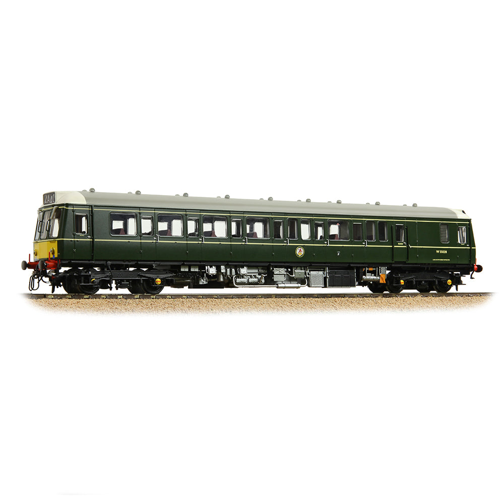 Bachmann 35-528 Class 121 Single-Car DMU W55028 BR Green (SYP), OO Gauge
