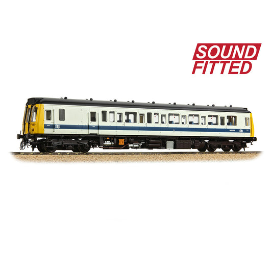Bachmann 35-531SF Class 121 Single-Car DMU W55034 BR White & Blue, OO Gauge