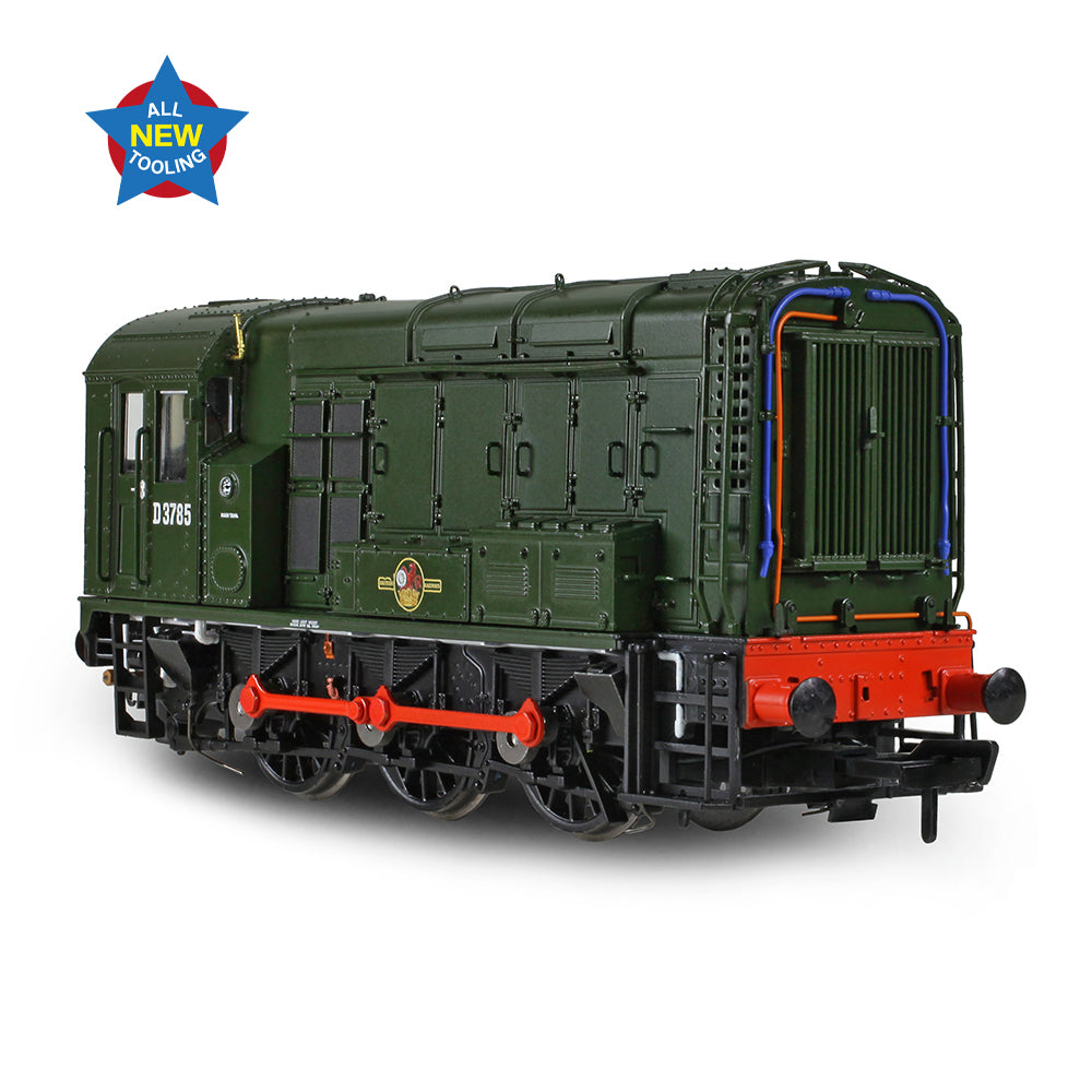 Bachmann 35-901 Class 08 D3785 BR Green (Late Crest) OO Gauge *LAST FEW*
