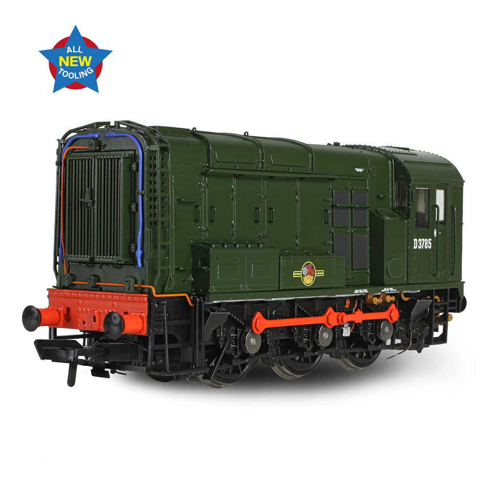 Bachmann 35-901 Class 08 D3785 BR Green (Late Crest) OO Gauge *LAST FEW*