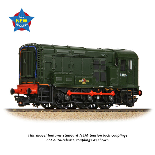 Bachmann 35-901 Class 08 D3785 BR Green (Late Crest) OO Gauge *LAST FEW*