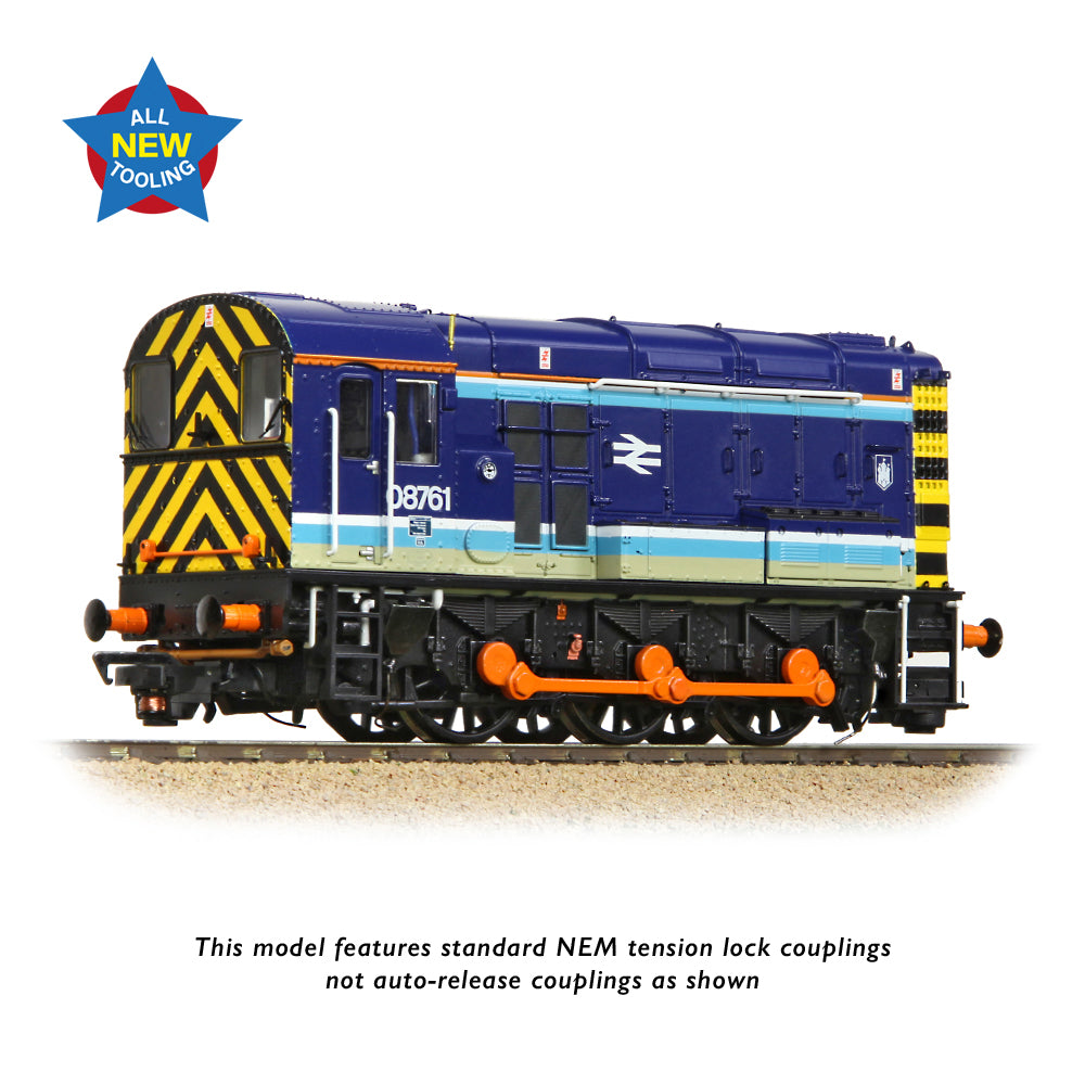 Bachmann 35-910 Class 08 08761 BR Provincial OO Gauge