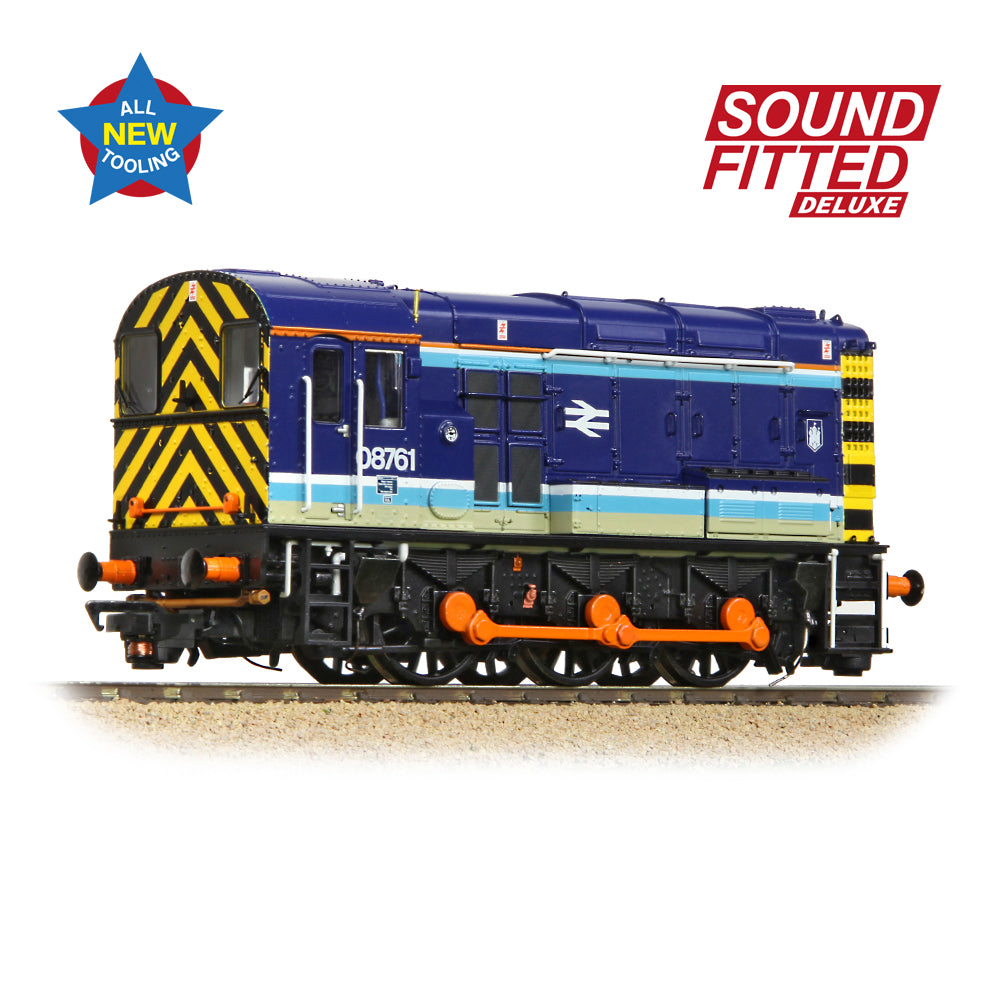 Bachmann 35-910SFX Class 08 08761 BR Provincial OO Gauge