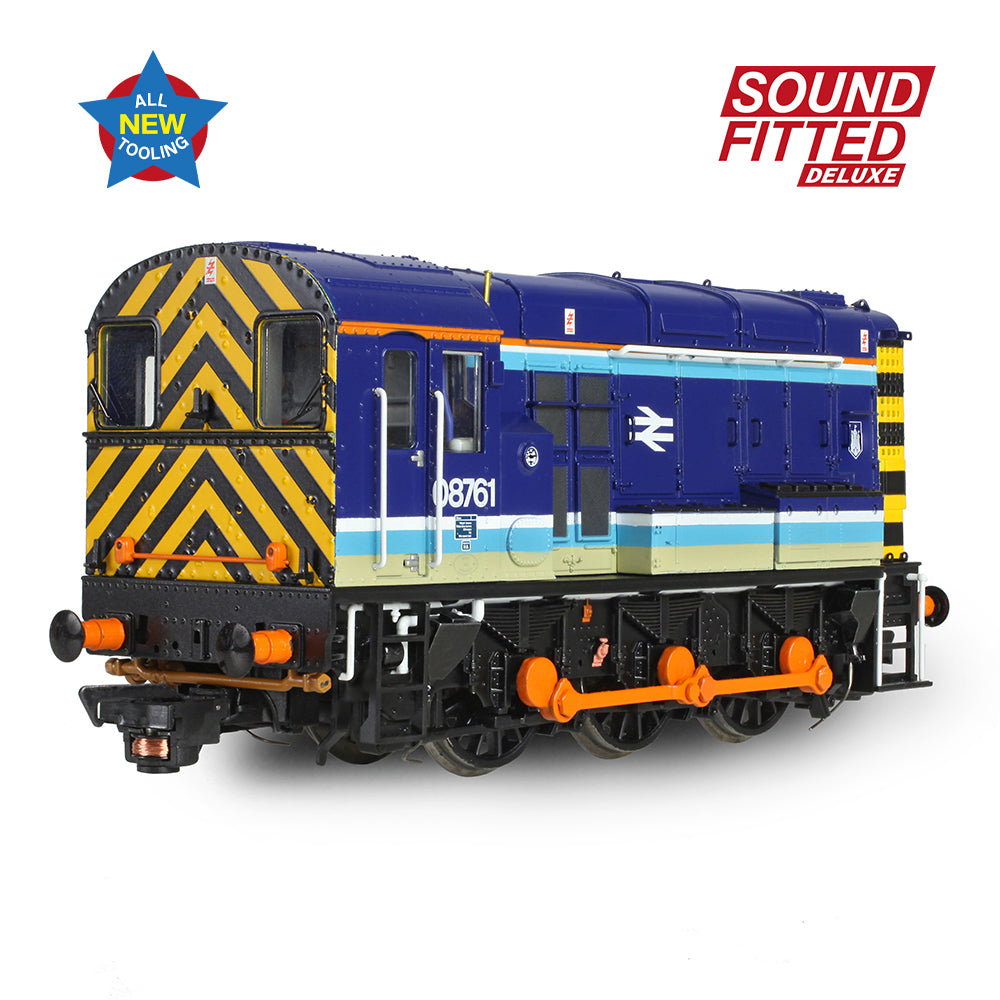 Bachmann 35-910SFX Class 08 08761 BR Provincial OO Gauge