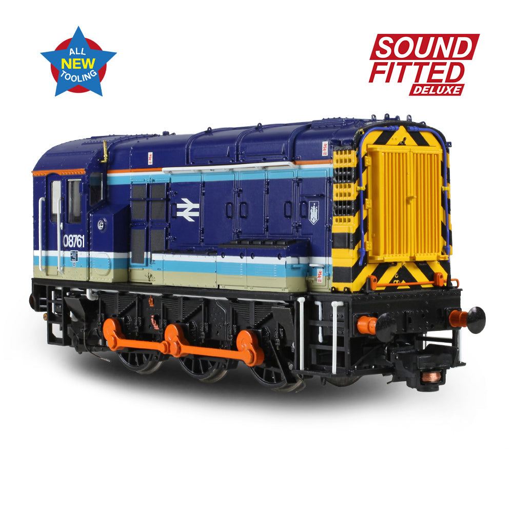 Bachmann 35-910SFX Class 08 08761 BR Provincial OO Gauge