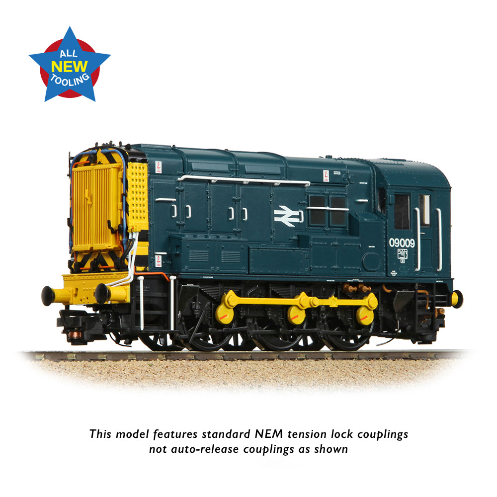 Bachmann 35-921 Class 09 09009 BR Blue (Wasp Stripes), OO Gauge *LAST FEW*