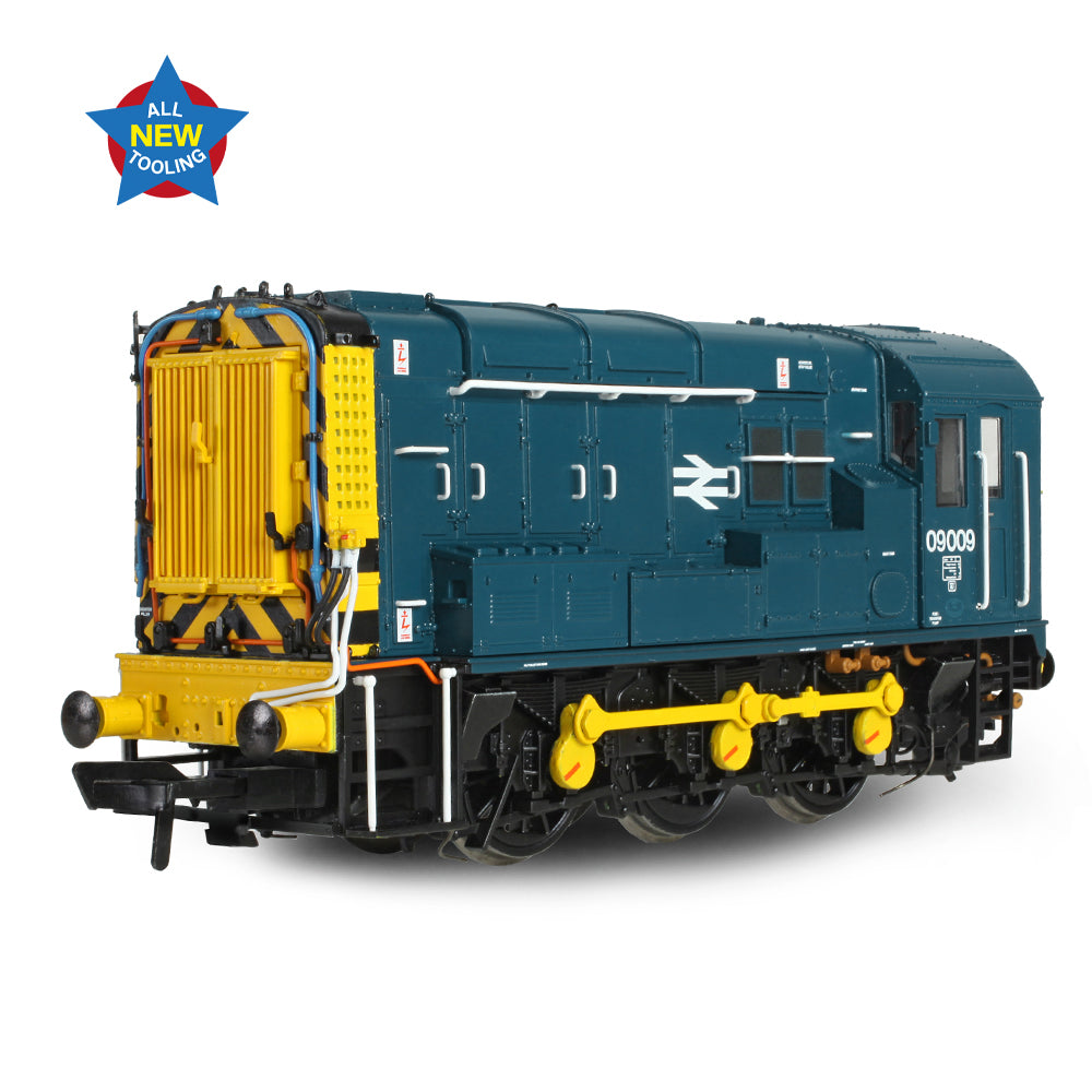 Bachmann 35-921 Class 09 09009 BR Blue (Wasp Stripes), OO Gauge *LAST FEW*