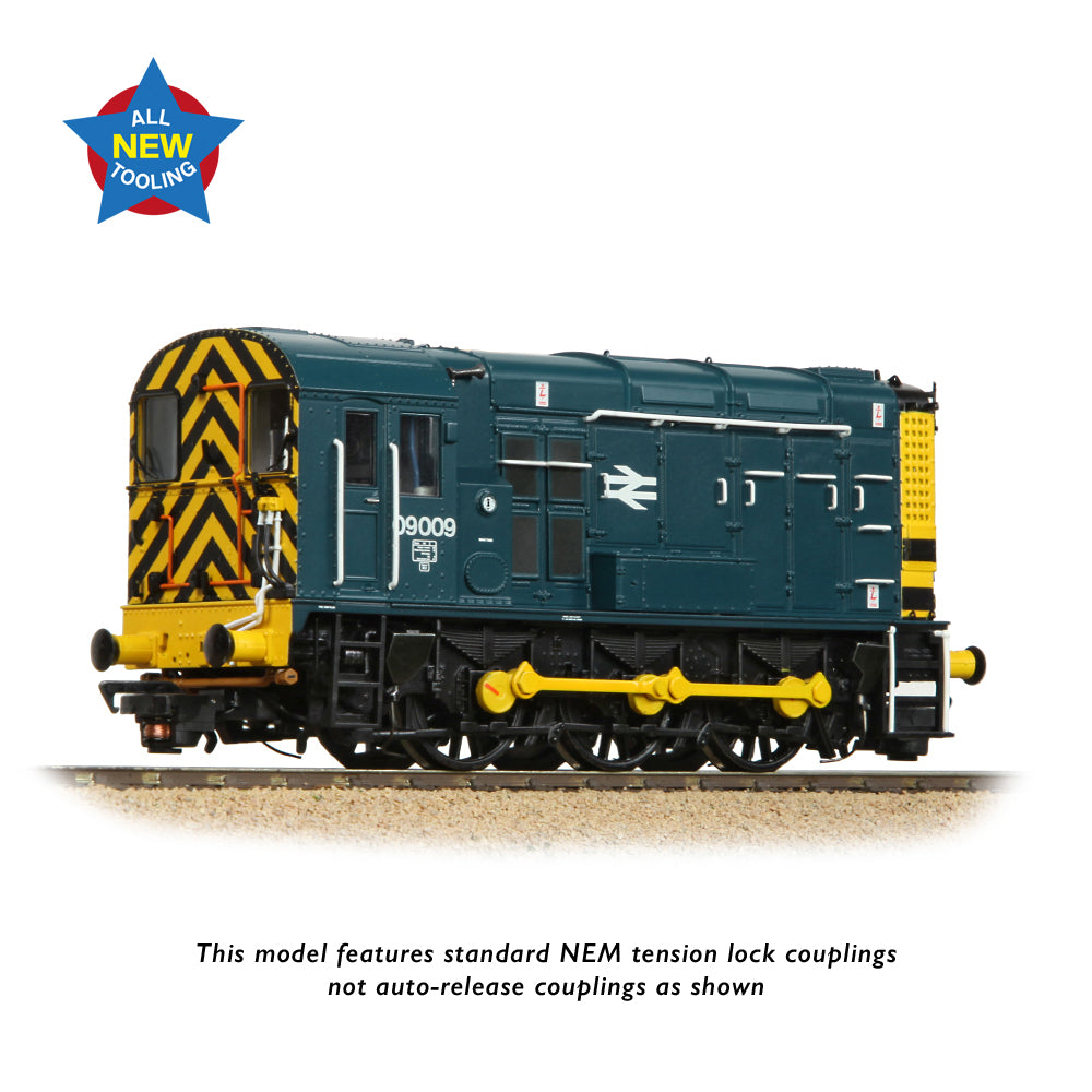 Bachmann 35-921 Class 09 09009 BR Blue (Wasp Stripes), OO Gauge *LAST FEW*