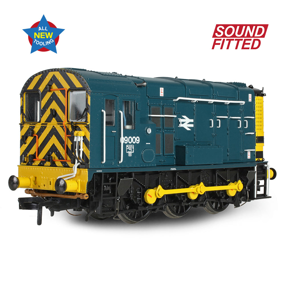 Bachmann 35-921SF Class 09 09009 BR Blue (Wasp Stripes), OO Gauge *LAST ONE*