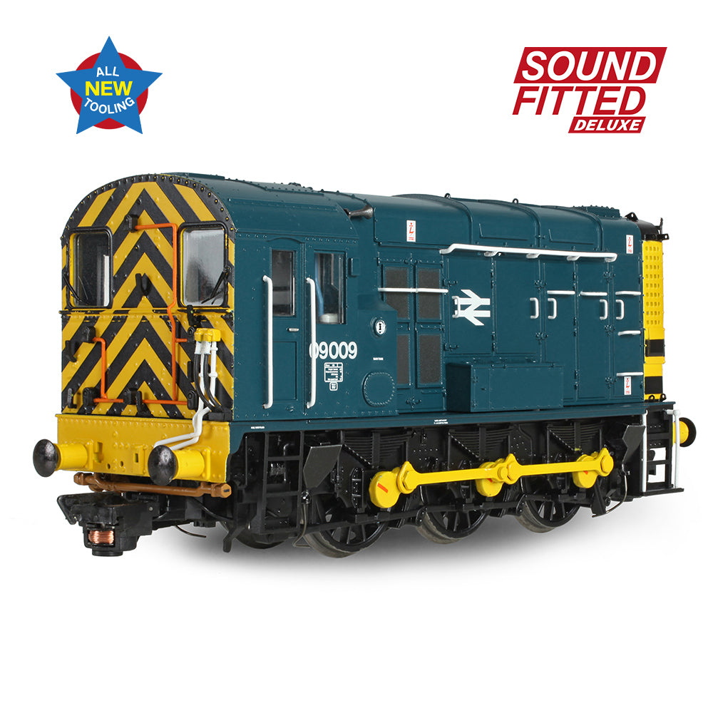 Bachmann 35-921SFX Class 09 09009 BR Blue (Wasp Stripes), OO Gauge *LAST ONE*