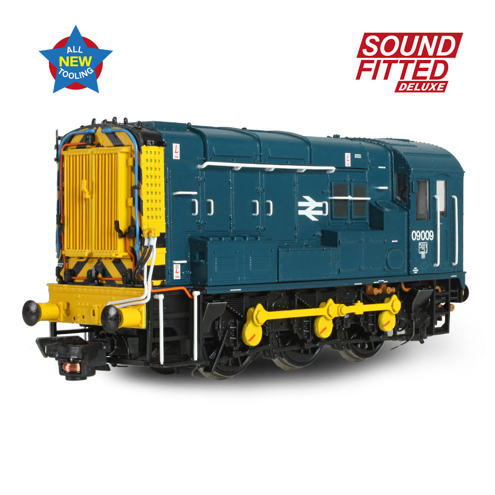Bachmann 35-921SFX Class 09 09009 BR Blue (Wasp Stripes), OO Gauge *LAST ONE*