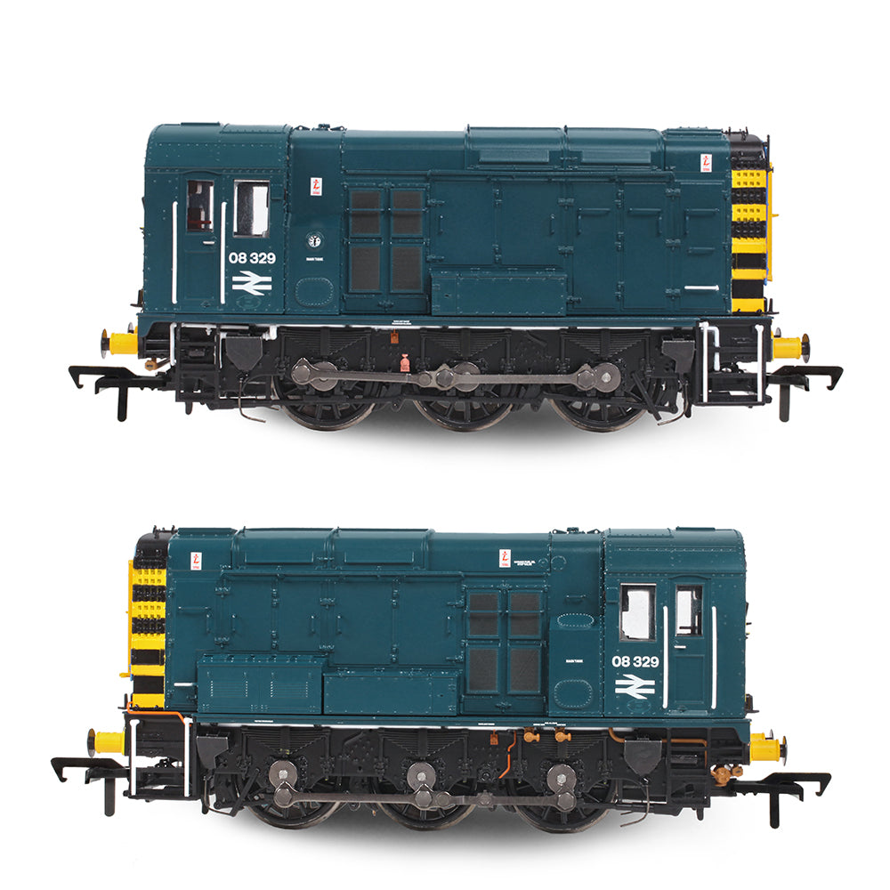Bachmann 35-925 Class 08 08329 BR Blue (Wasp Stripes) OO Gauge *LAST ONE*