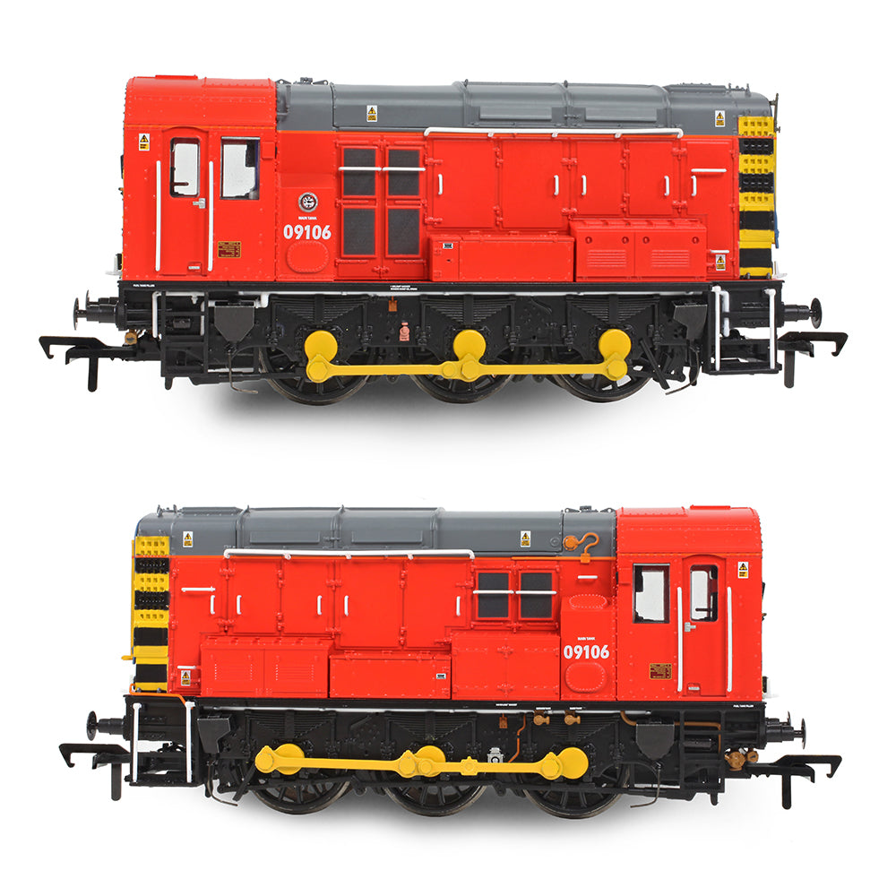 Bachmann 35-930 Class 09 09106 DB Red (Unbranded), OO Gauge