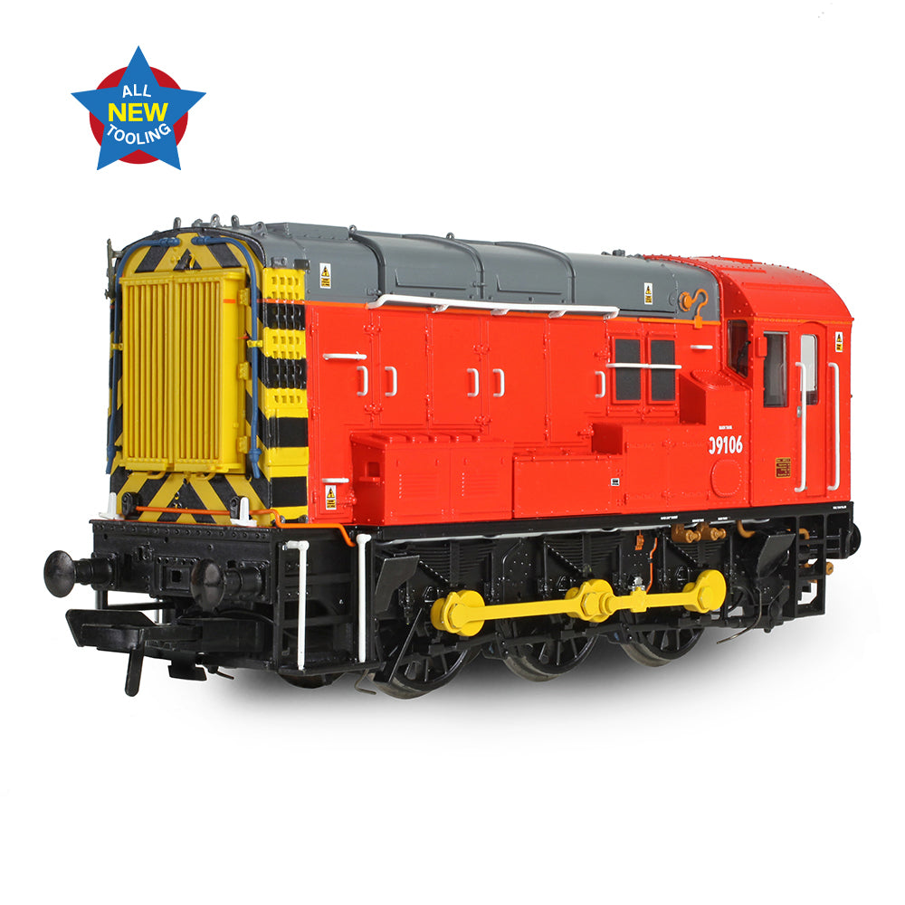 Bachmann 35-930 Class 09 09106 DB Red (Unbranded), OO Gauge