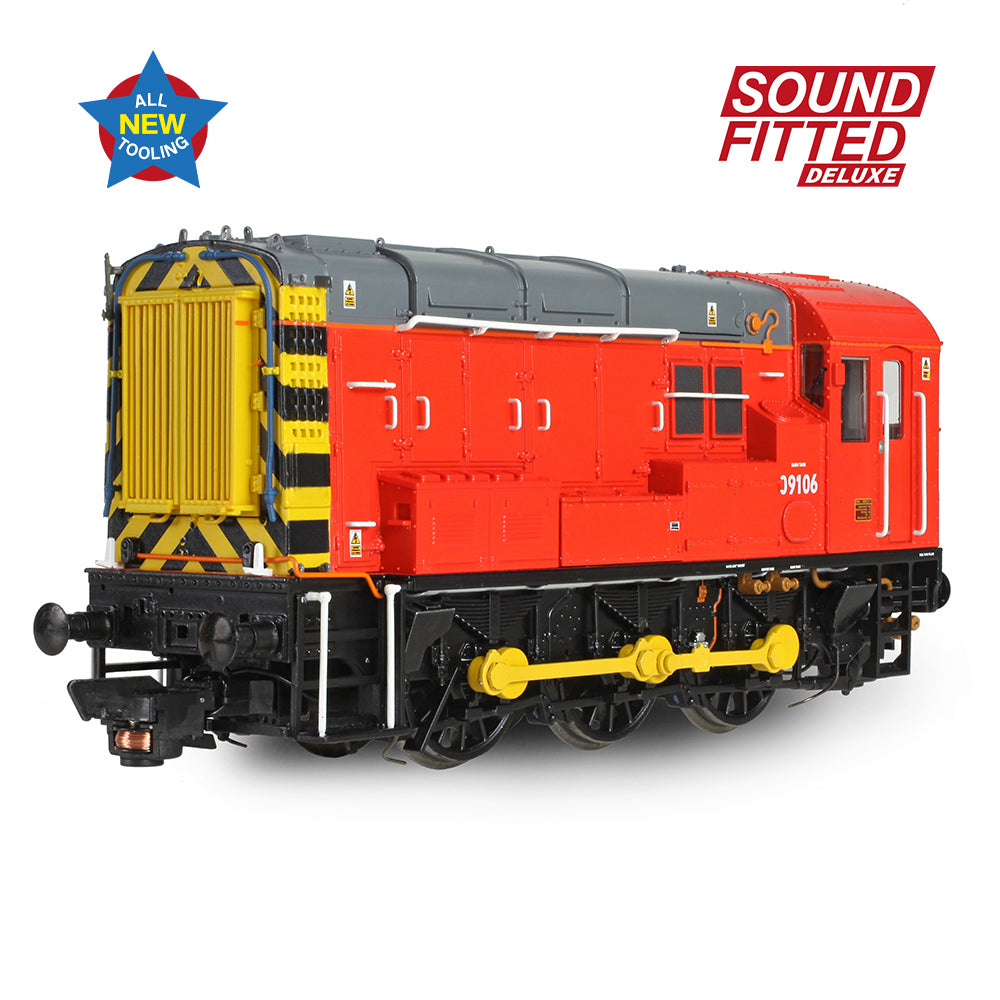 Bachmann 35-930SFX Class 09 09106 DB Red (Unbranded) OO Gauge