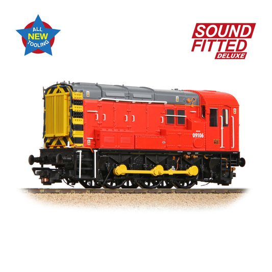 Bachmann 35-930SFX Class 09 09106 DB Red (Unbranded) OO Gauge