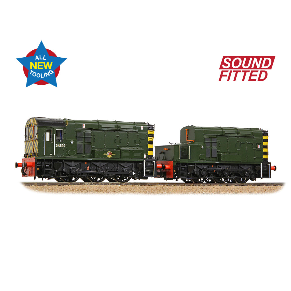 Bachmann 35-945SF Class 13 D4502 BR Green (Wasp Stripes)  OO Gauge *PRE ORDER £458.96*