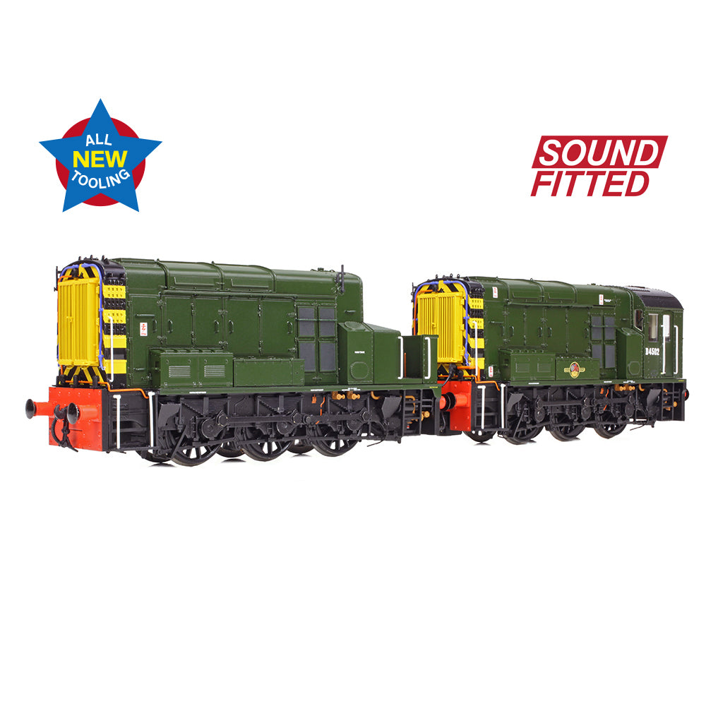Bachmann 35-945SF Class 13 D4502 BR Green (Wasp Stripes)  OO Gauge *PRE ORDER £458.96*