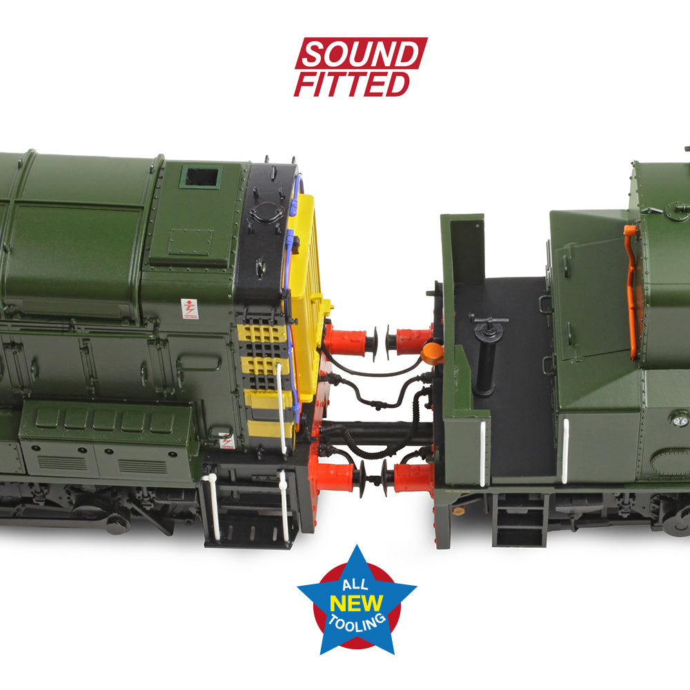 Bachmann 35-945SF Class 13 D4502 BR Green (Wasp Stripes)  OO Gauge *PRE ORDER £458.96*