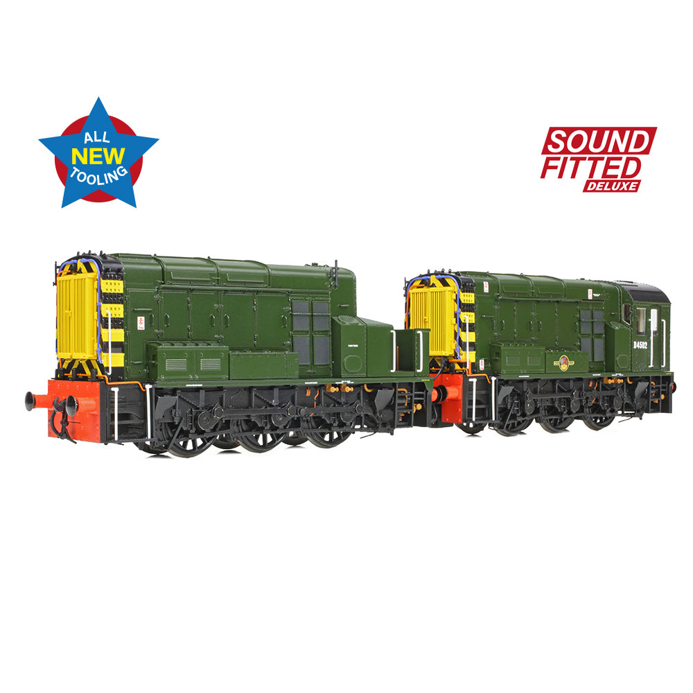 Bachmann 35-945SFX Class 13 D4502 BR Green (Wasp Stripes)  OO Gauge *PRE ORDER £484.46*